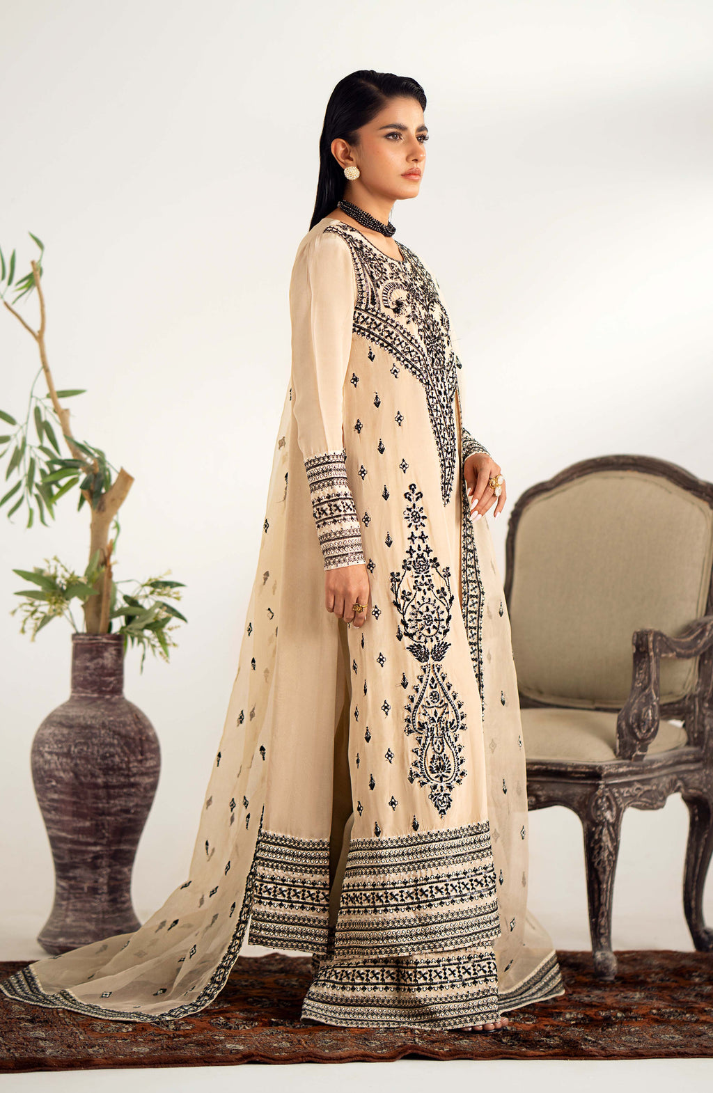 Maryum N Maria | Dastan Formals | DEYA - MS40022 - House Of Anaya