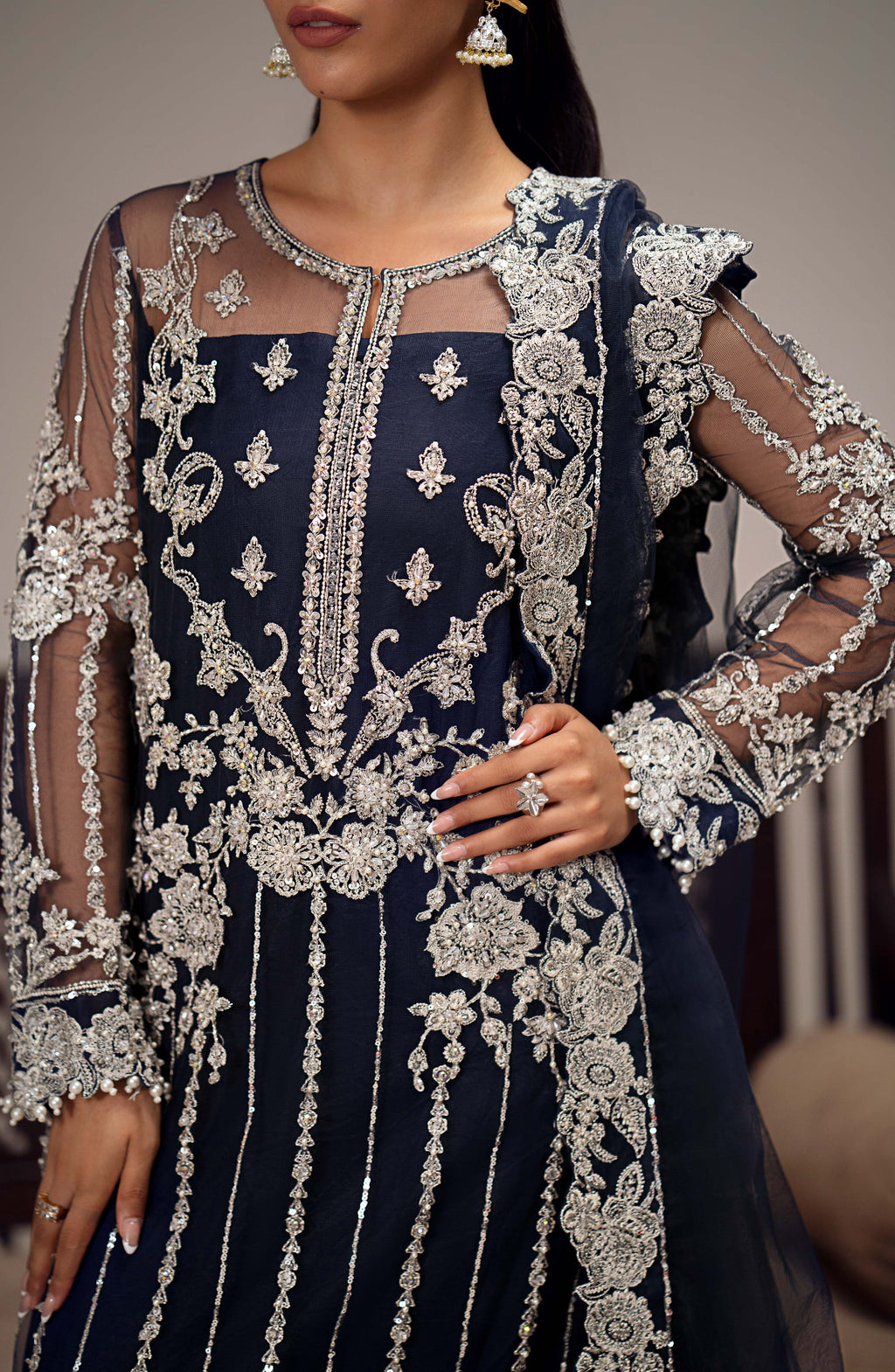Maryum N Maria | Dastan Formals | INARA - MS40026 - House Of Anaya