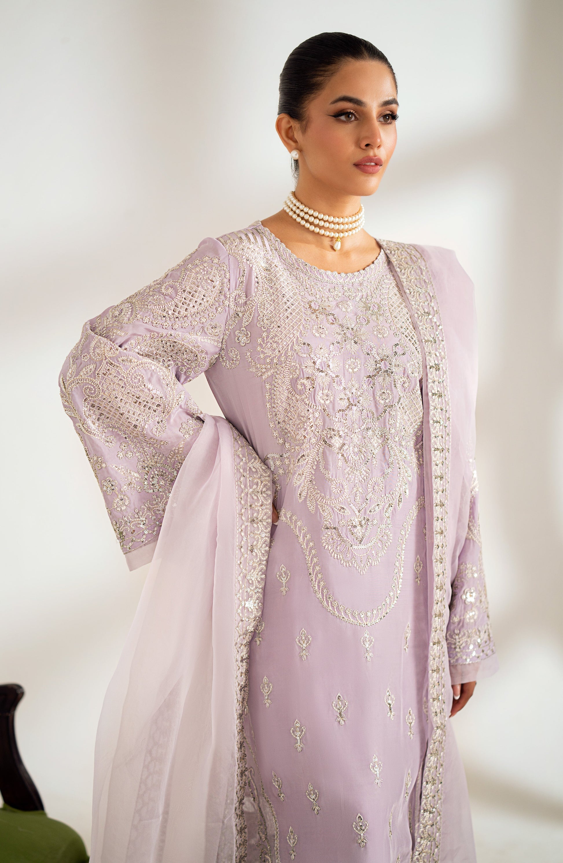 Maryum N Maria | Dastan Formals | DINARA - MS40028 - House Of Anaya