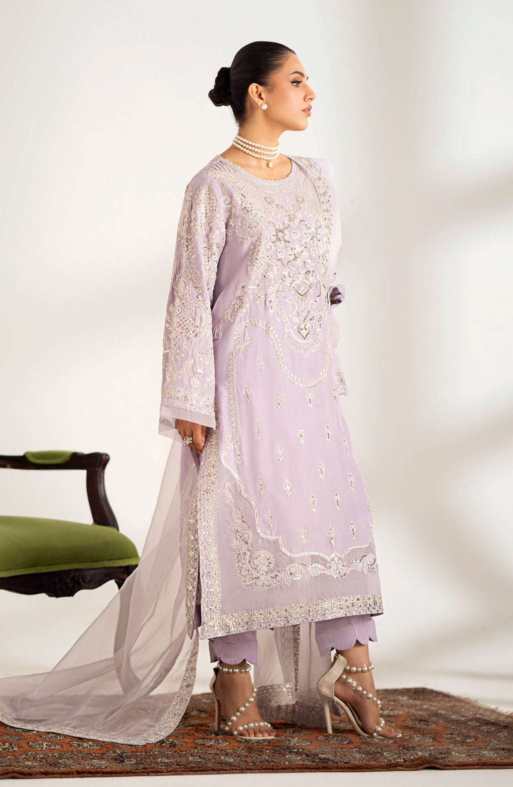 Maryum N Maria | Dastan Formals | DINARA - MS40028 - House Of Anaya