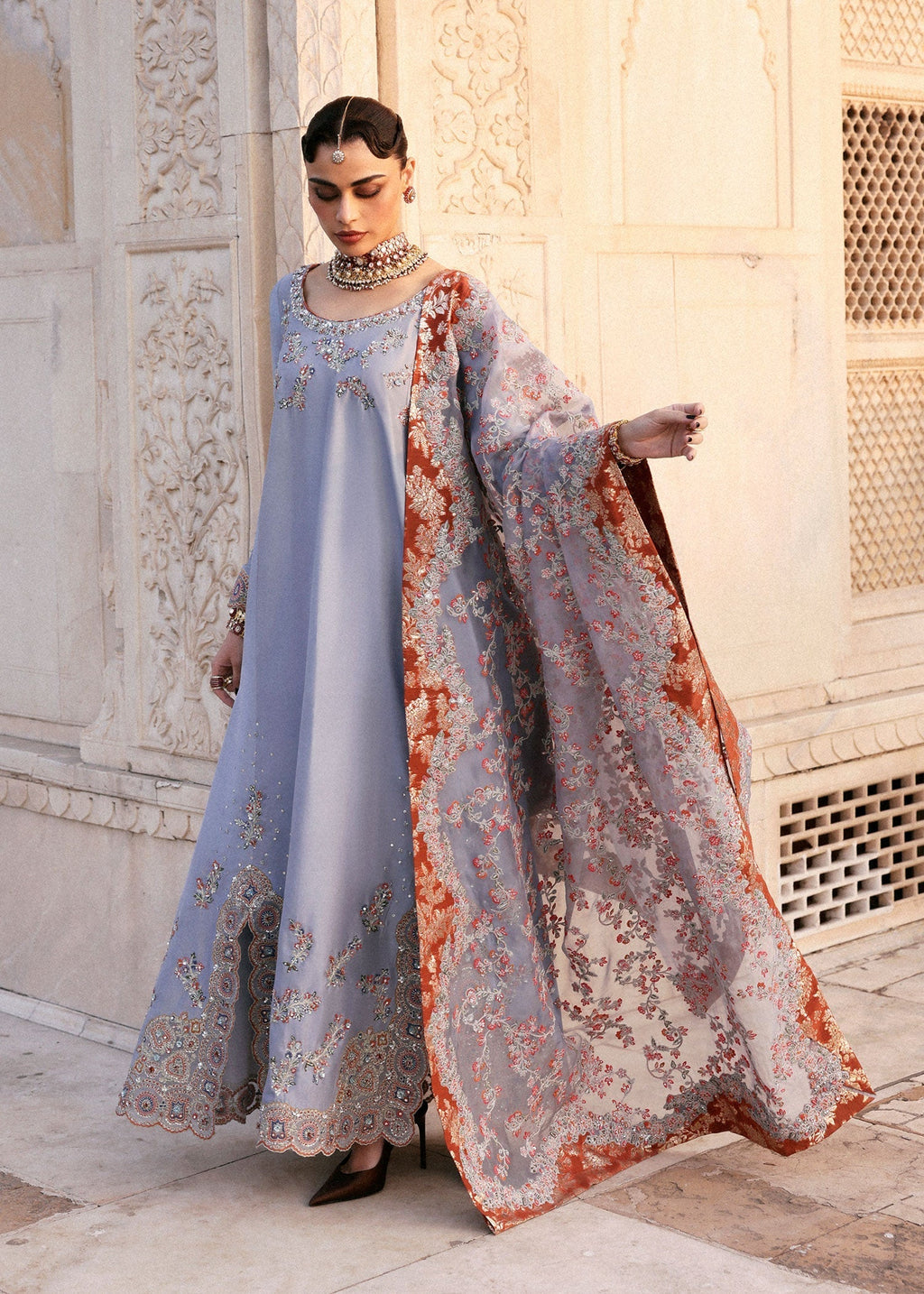 Hussain Rehar | Luxury Pret AW 25 | Periwina