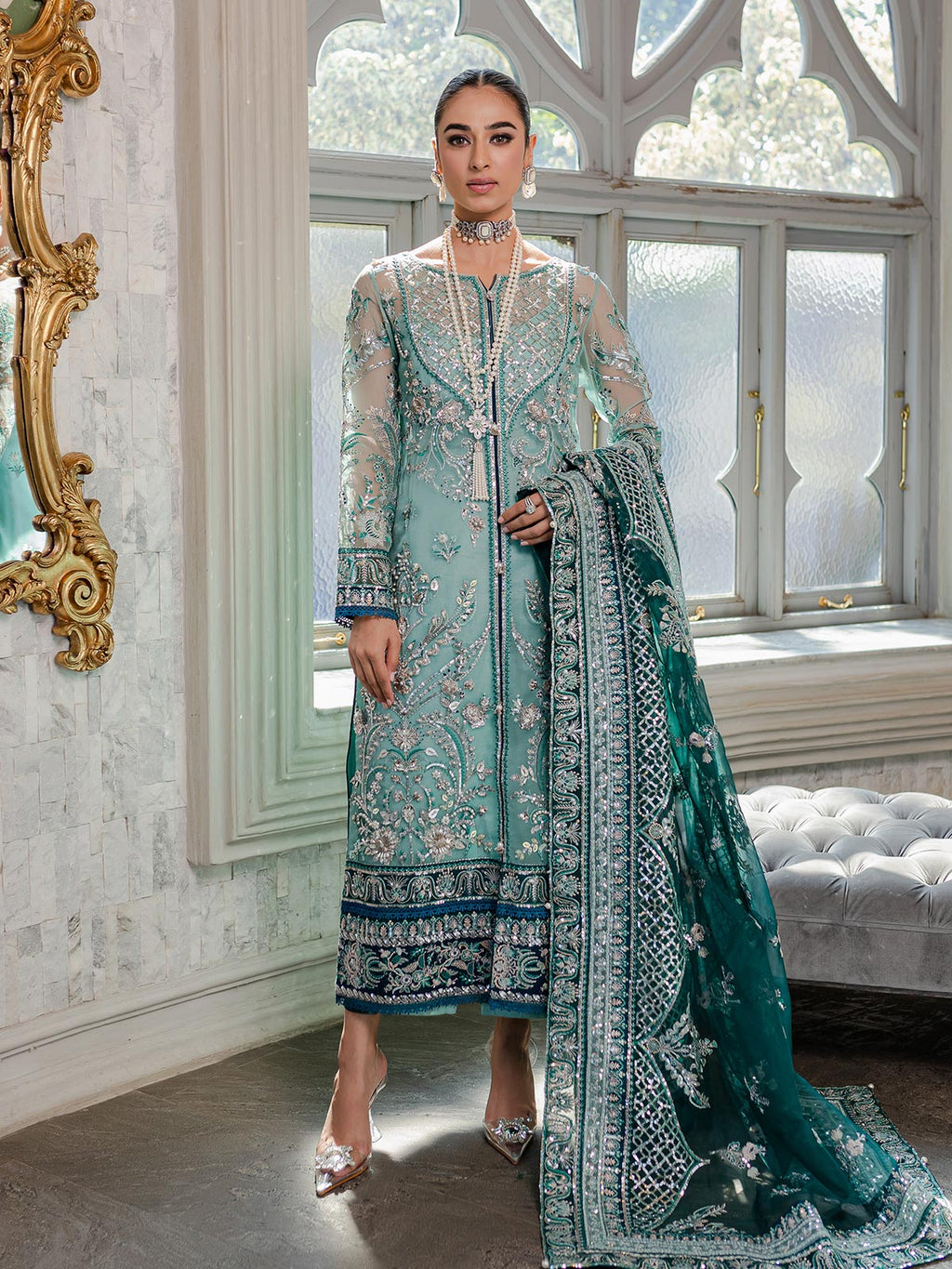 Gulaal | Luxury Pret | MILICA GL-LP-V1-04 - Riwayat e Khas