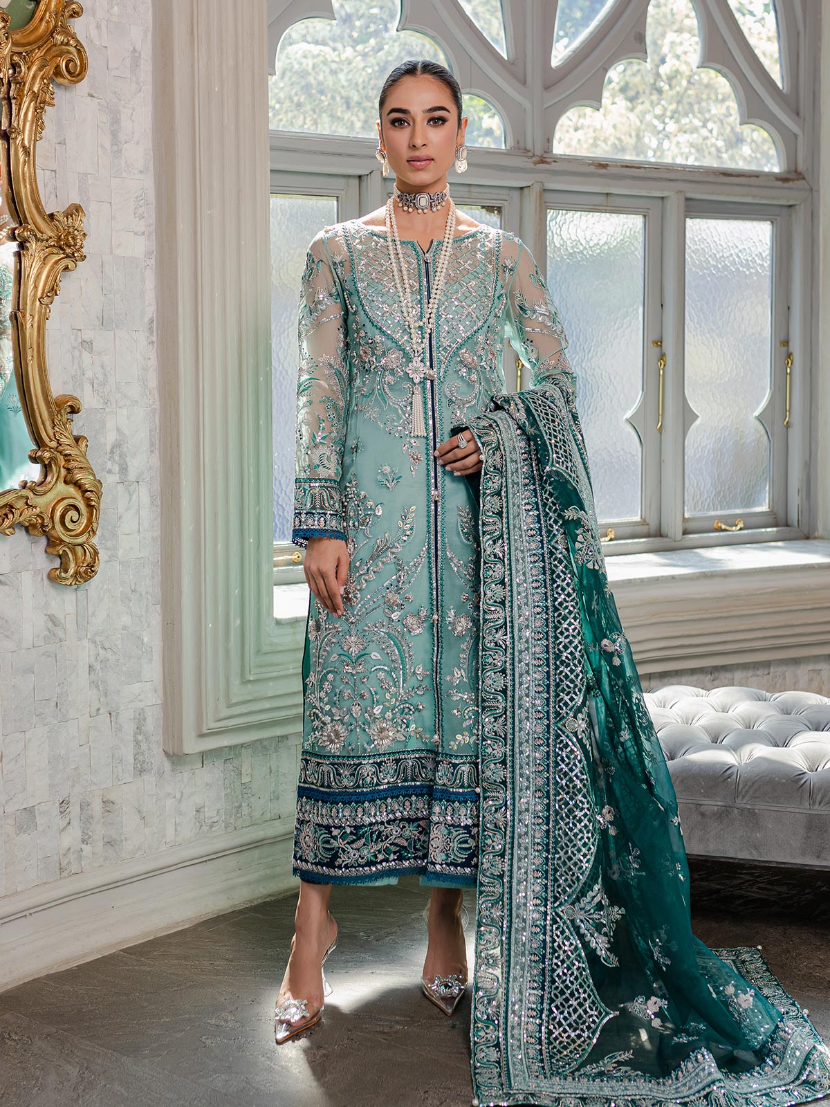 Gulaal | Luxury Pret | MILICA GL-LP-V1-04 - Riwayat e Khas
