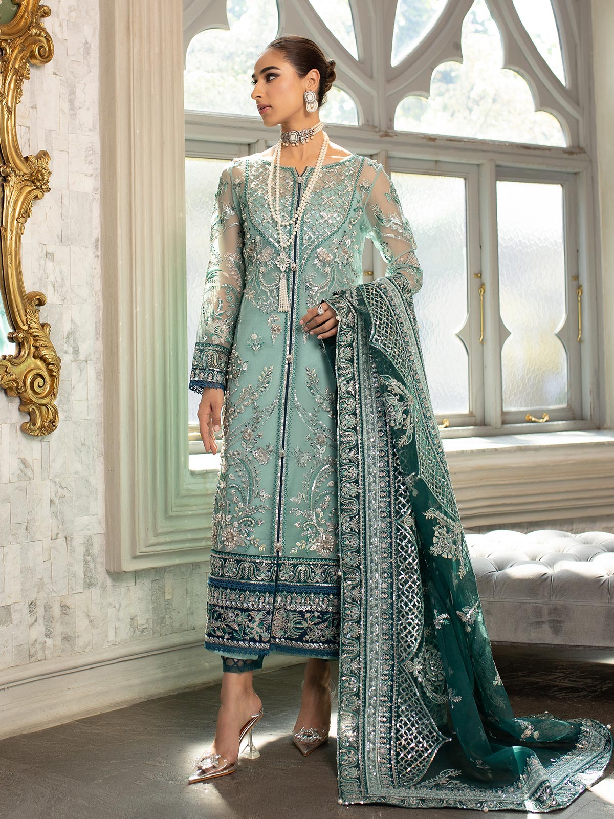 Gulaal | Luxury Pret | MILICA GL-LP-V1-04 - Riwayat e Khas