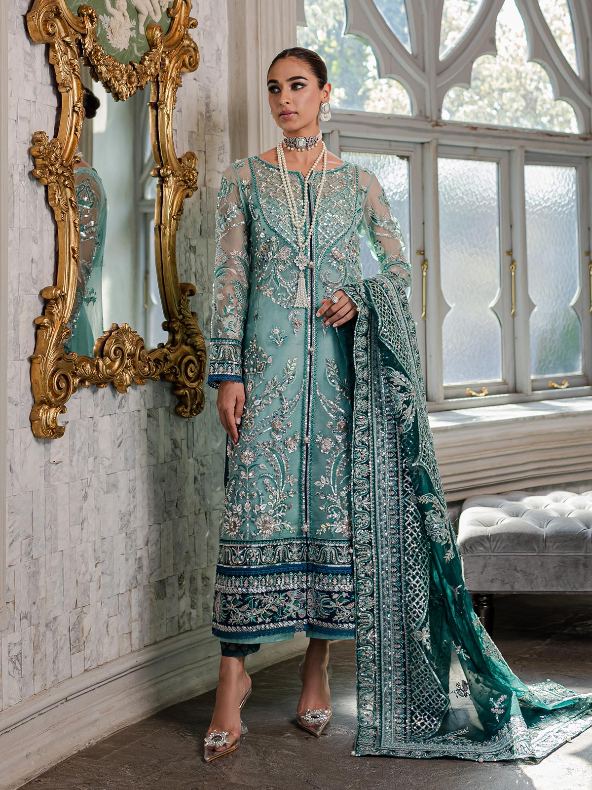 Gulaal | Luxury Pret | MILICA GL-LP-V1-04 - Riwayat e Khas