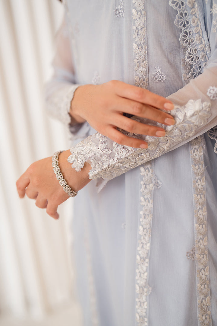 Azure | Ensembles Embroidered Formals | Serenity Sky - Riwayat-e-Khas