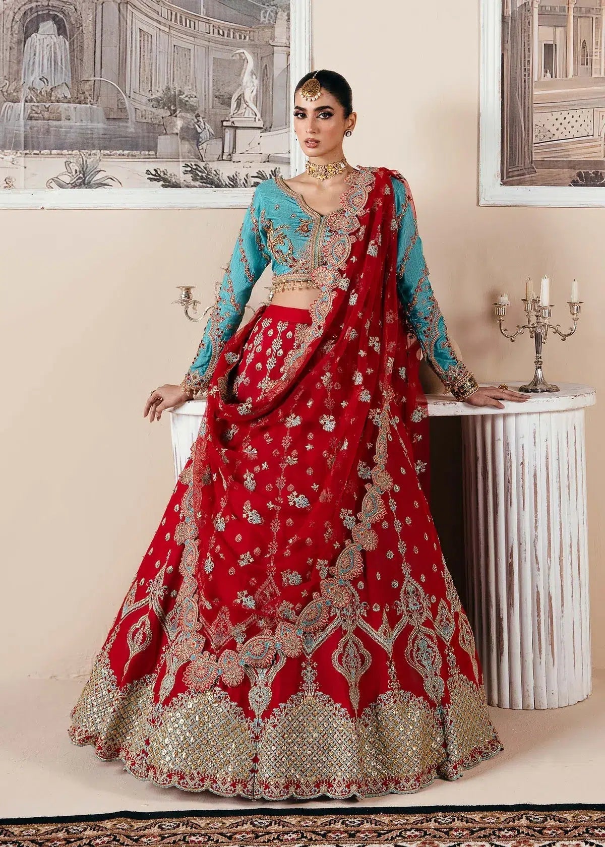 Dastoor | Noor-E-Jahan Wedding Collection'24 | Mumtaz