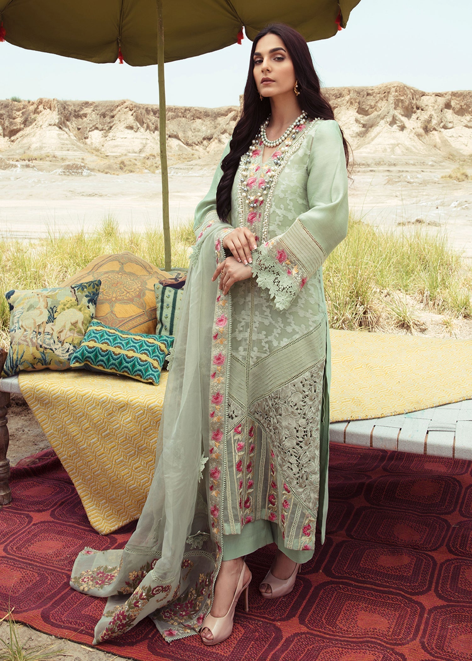 Saira Shakira | Luxury Pret |Parakeet