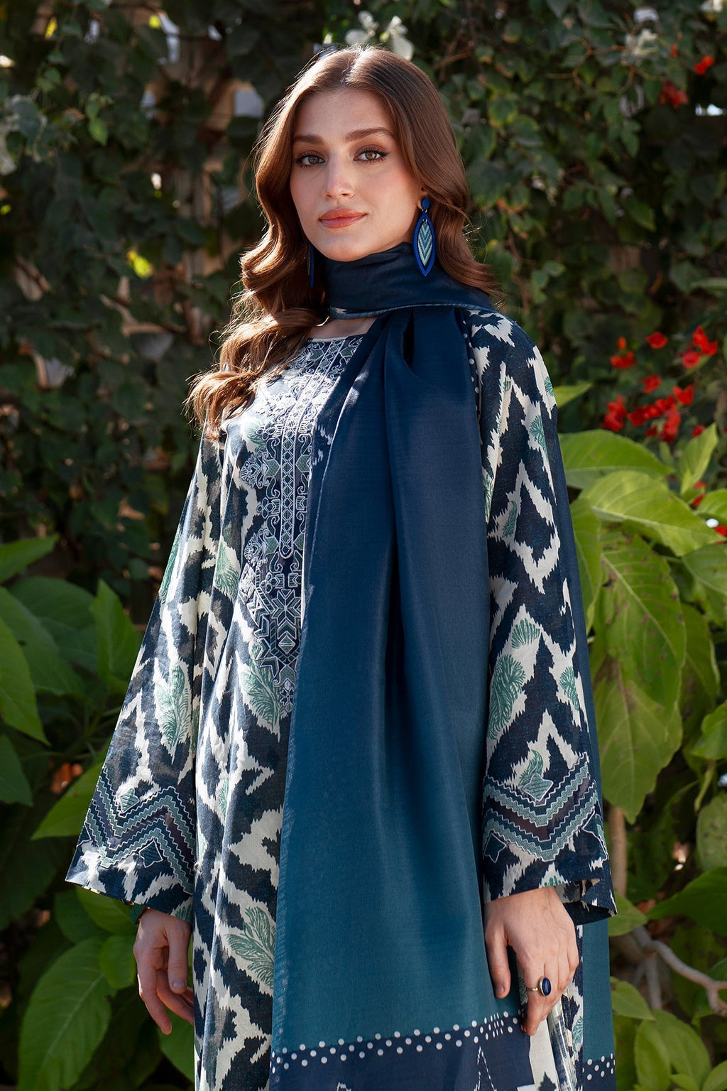 Baroque | Embroidered Lawn | SF-4069