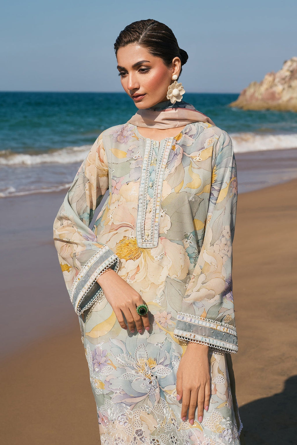 Baroque | Embroidered Lawn | SF-4121