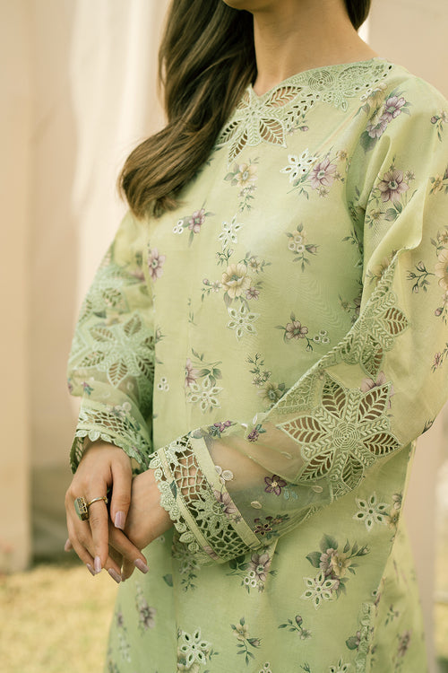 Baroque | Luxury Pret 24 | LAWN UF-595 - House Of Anaya