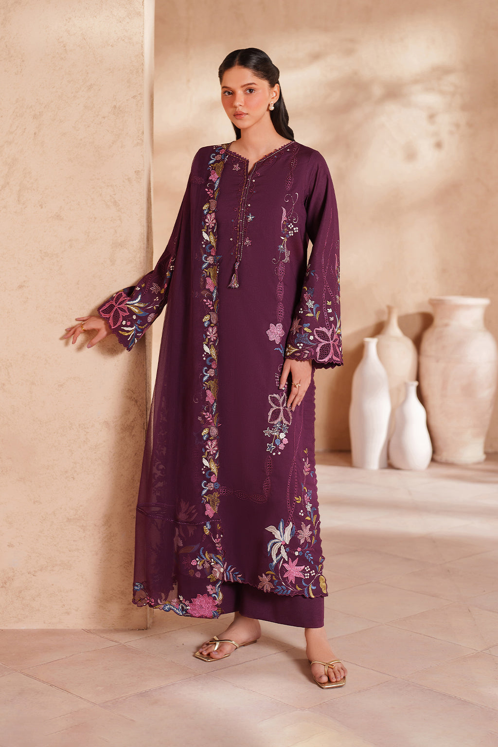 Iznik | Eid Lawn | EL-03 Embroidered Lawn