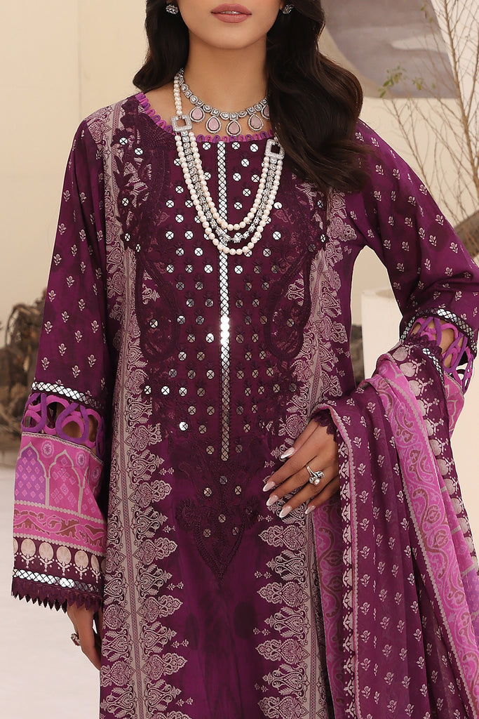 Charizma | Naranji Embroidered Lawn 24 | CN4-003 - House of Zarish