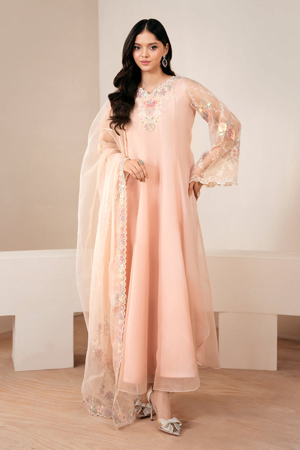 Baroque | Luxury Pret 25 | EMBROIDERED CHIFFON PR-1054