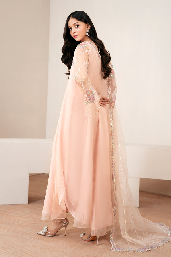 Baroque | Luxury Pret 25 | EMBROIDERED CHIFFON PR-1054