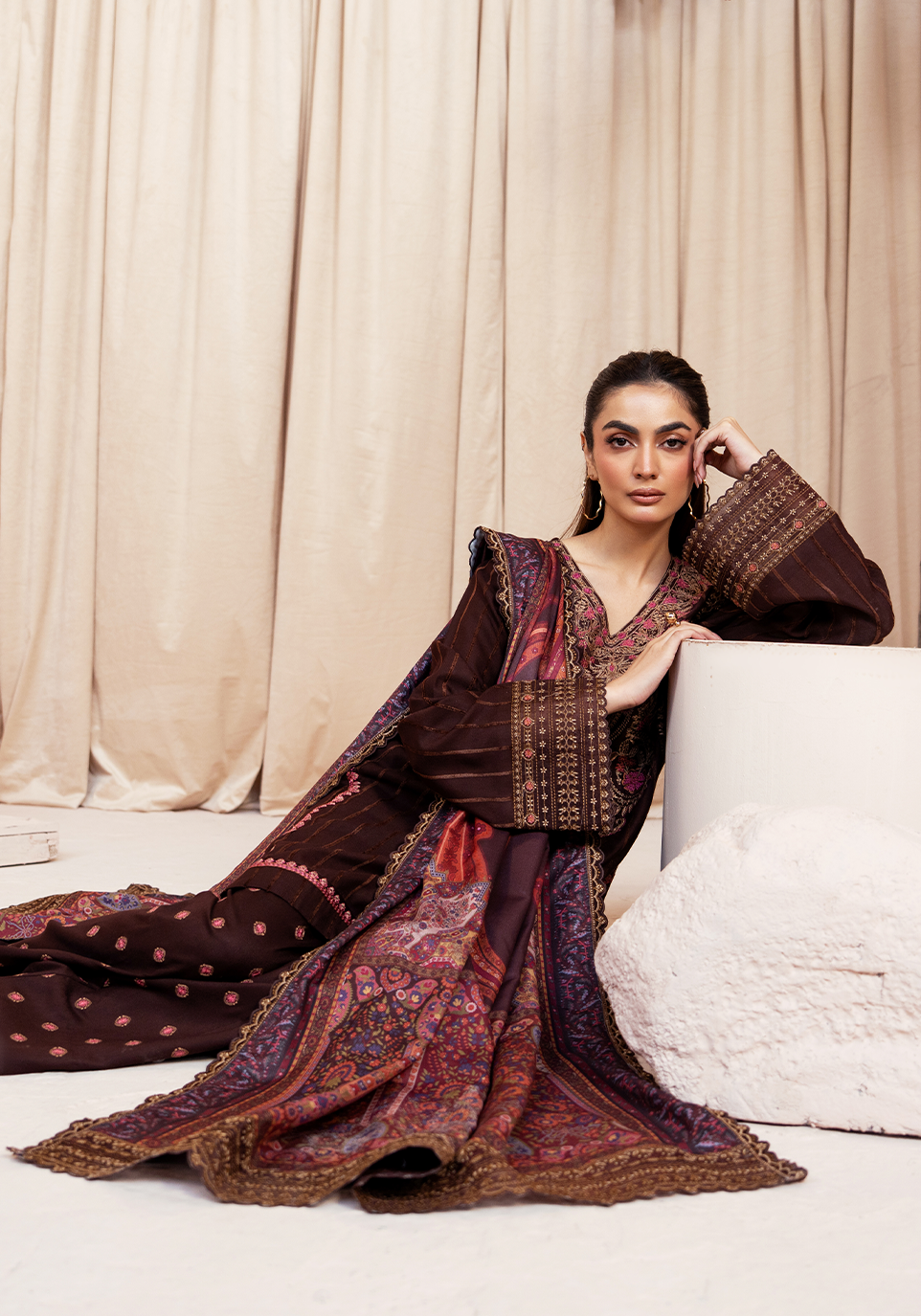 Zarqash | The Winter Luxe Pret | VELVET EMBER