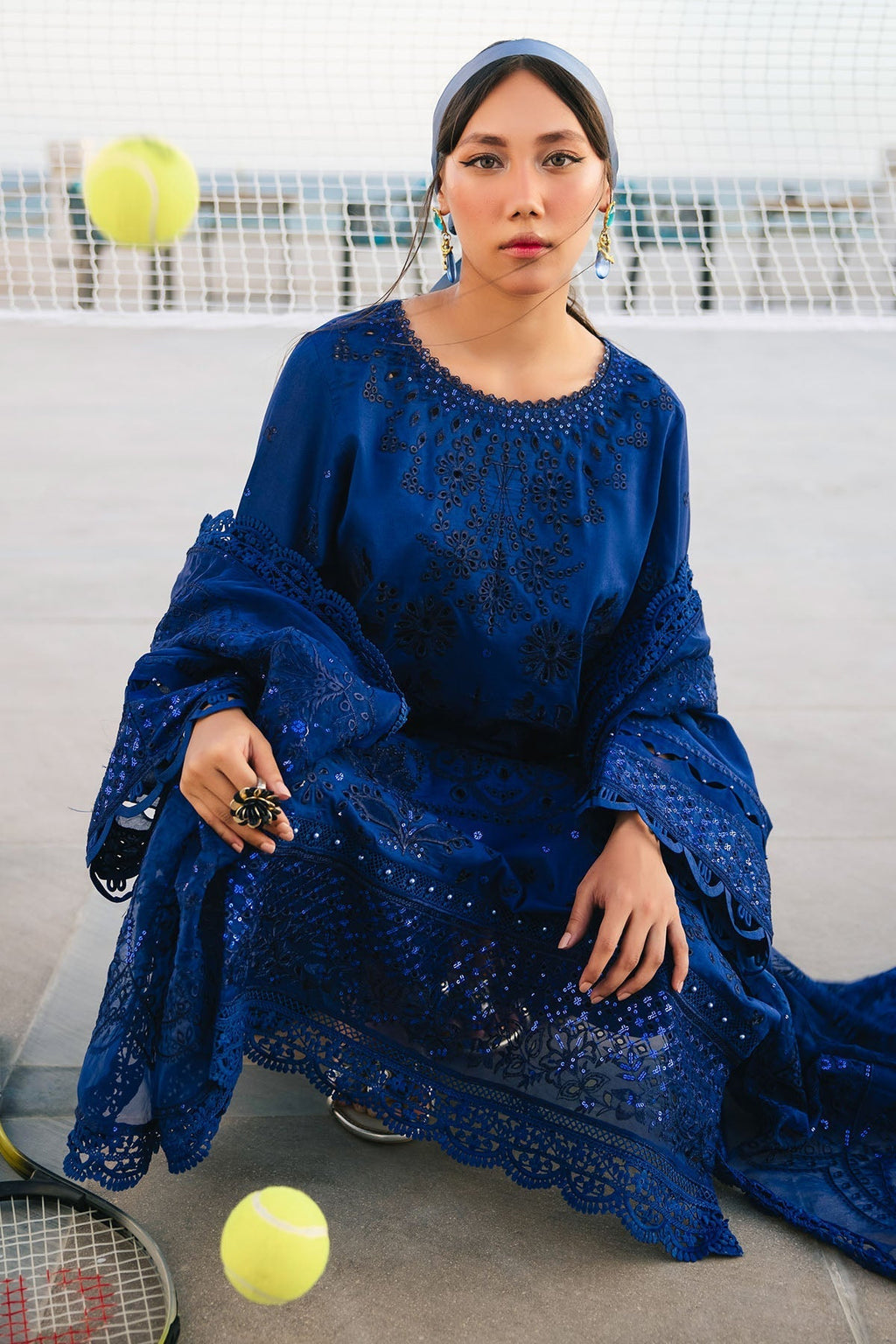 Nureh | Eid Escape Lawn | BLUME NE-90