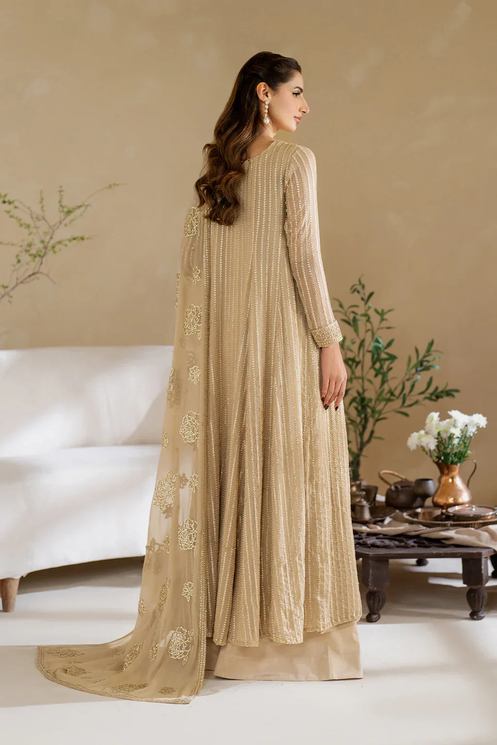Iznik | Chinon Chiffon | CC-58 Embroidered Chiffon