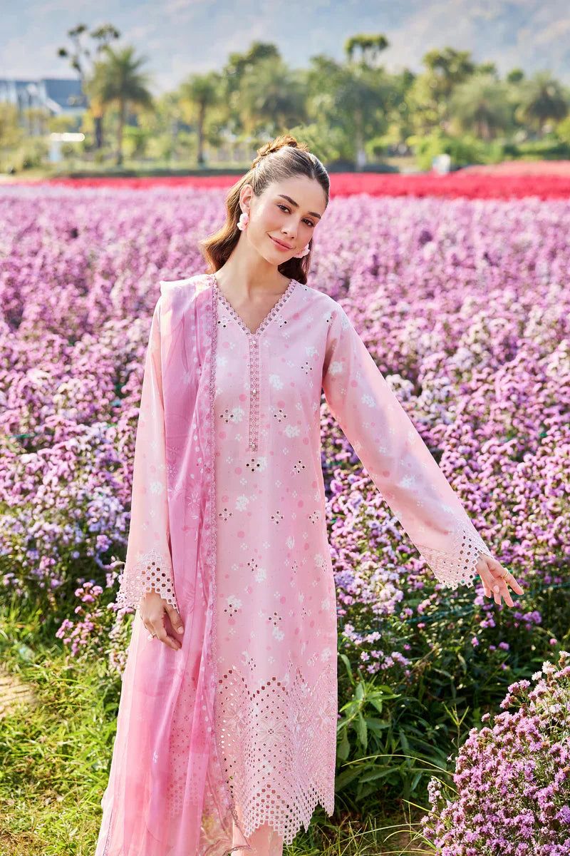 Farasha | Printed Essentials’26 | Pink Serenity