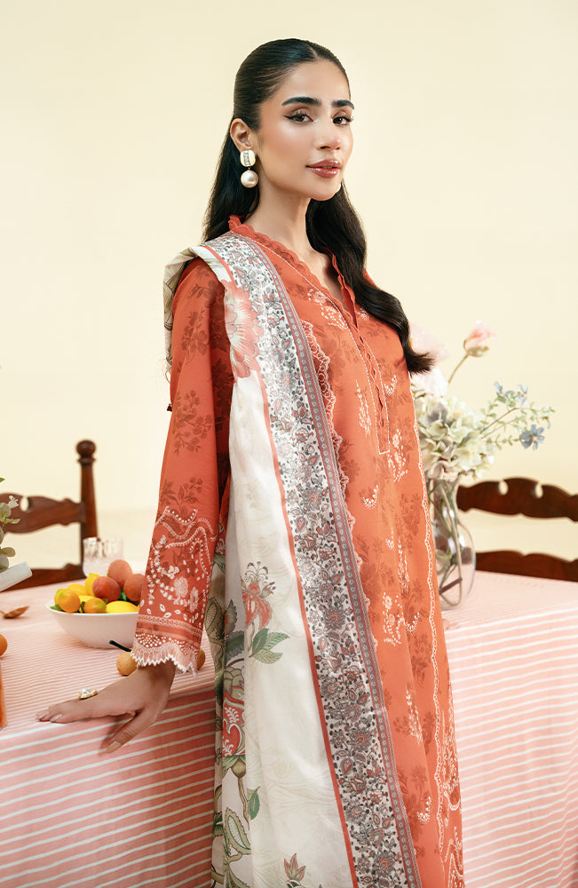 Seran | Daffodils Lawn 24 | Rowan - House Of Anaya
