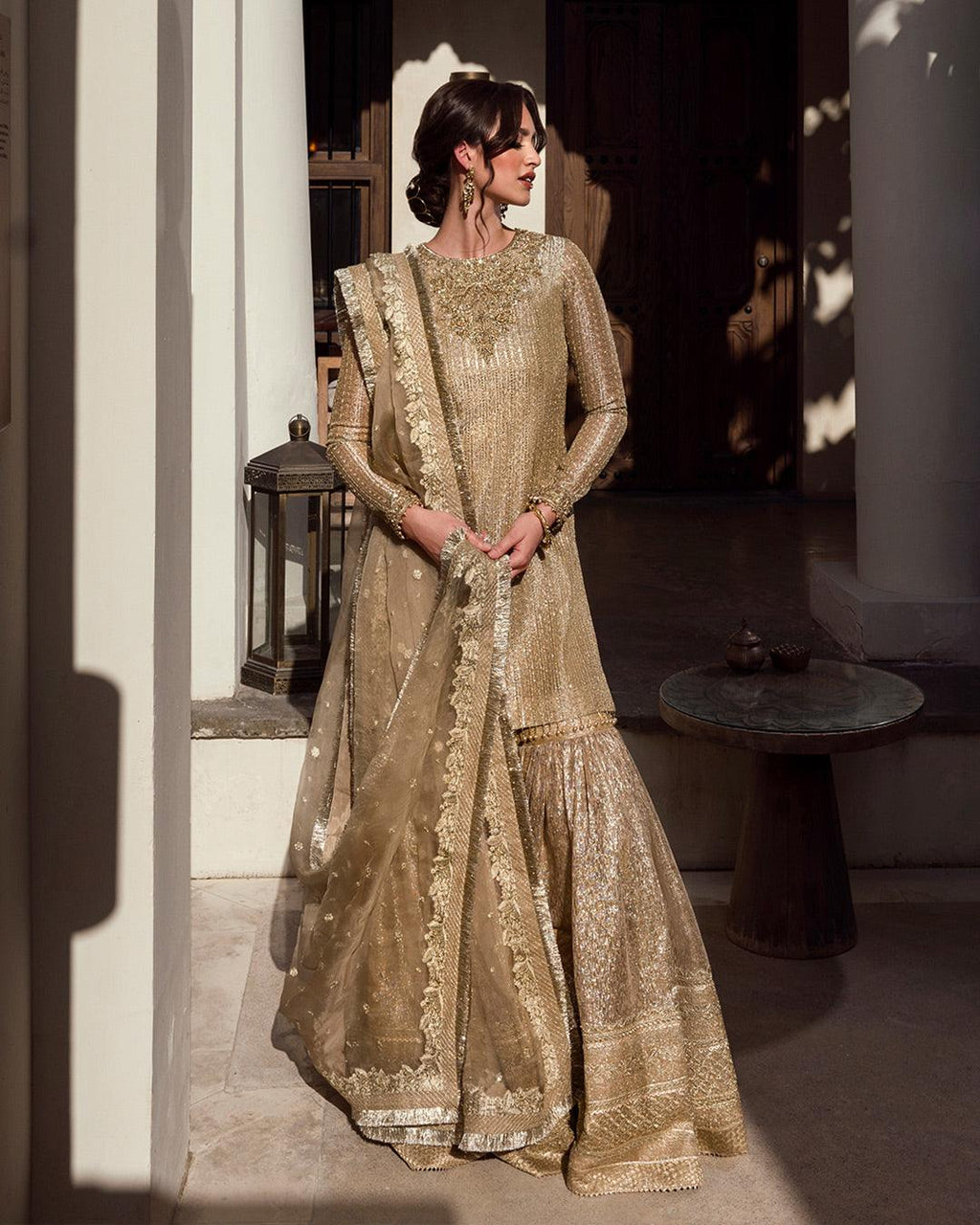 Faiza Saqlain | FS Luxe Noor e Chasm | Linia - House Of Anaya