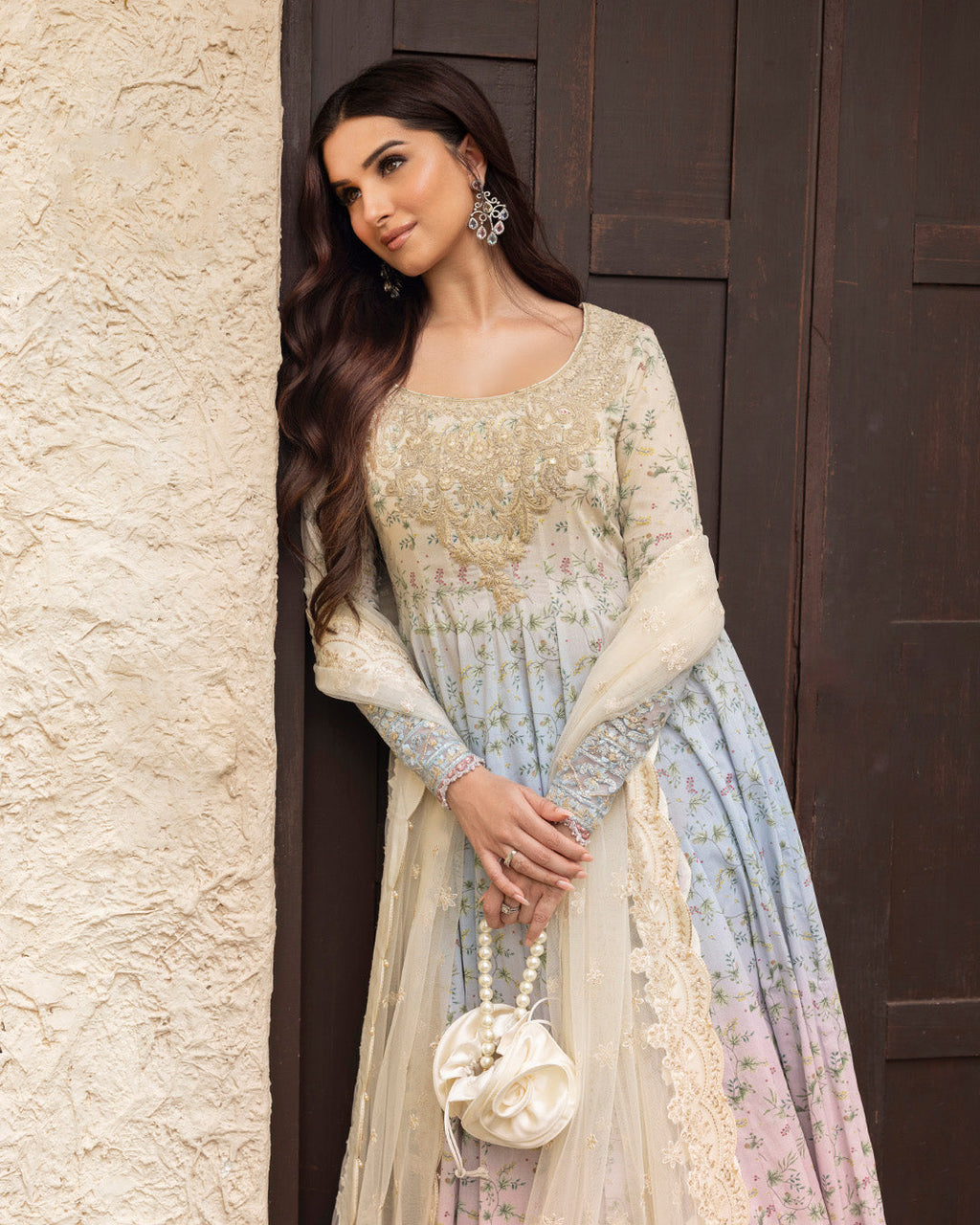 Faiza Saqlain | Zinnia Lawn 25 | Freesia - Riwayat-e-Khas