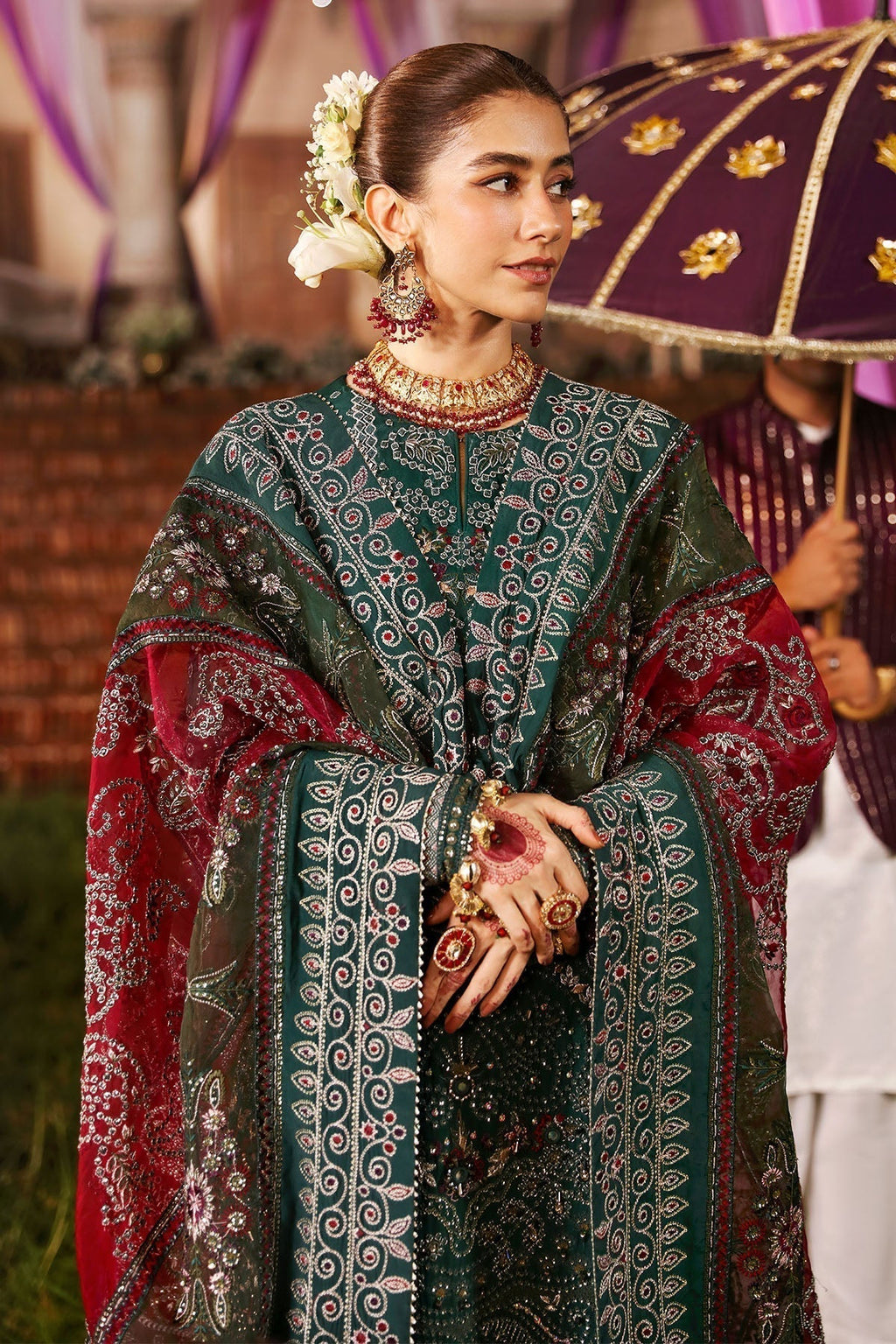 Nureh | Jhoomro Wedding Formals | NL-68 SHADMANI - Riwayat-e-Khas