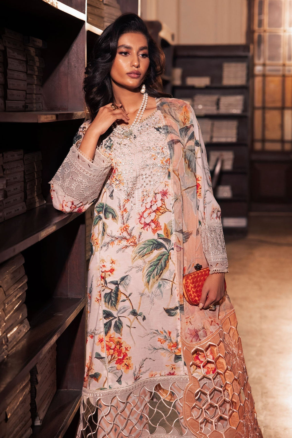 Nureh | Glam Girl Lawn | GL-13 - Riwayat-e-Khas