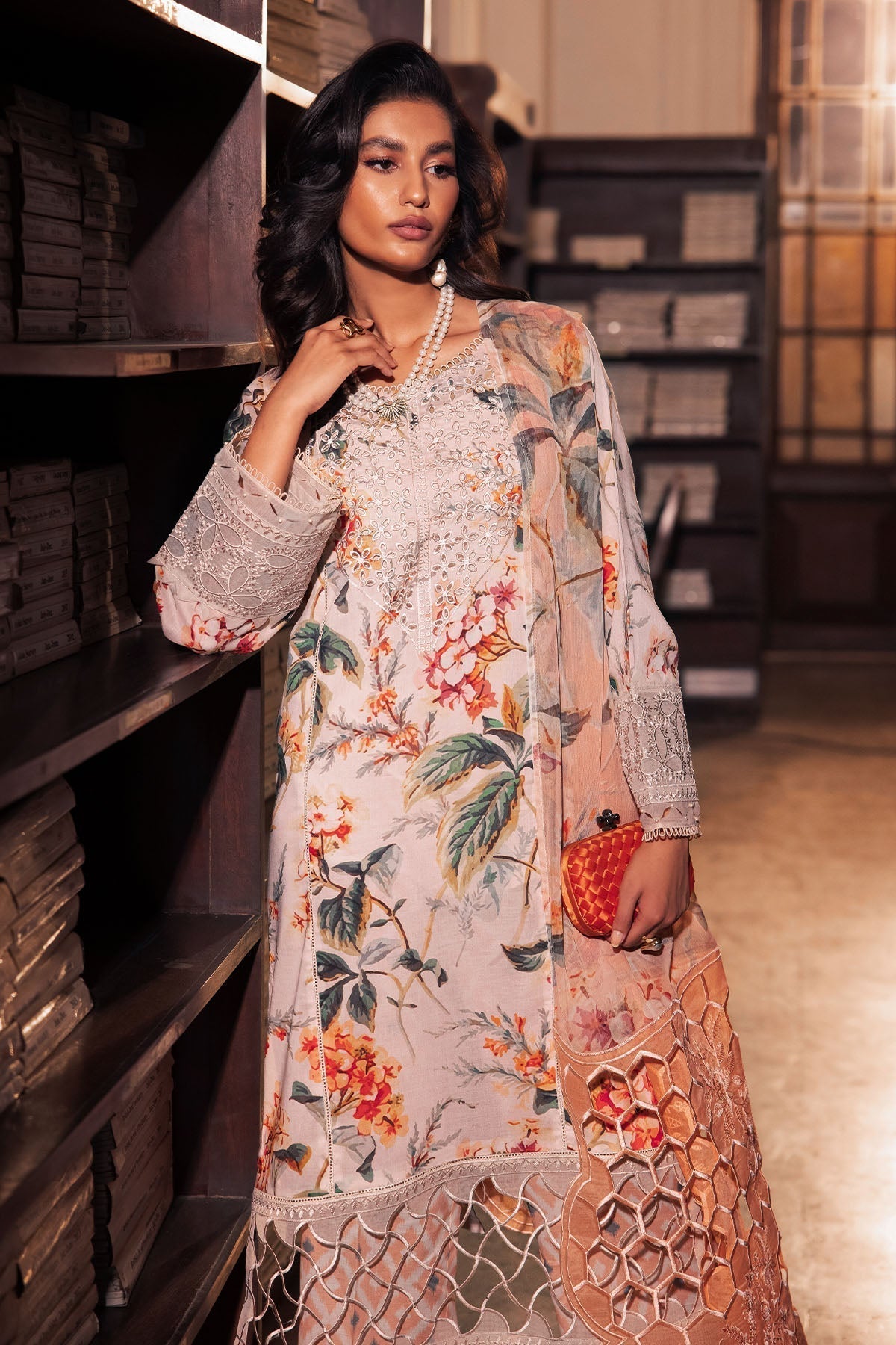 Nureh | Glam Girl Lawn | GL-13 - Riwayat-e-Khas