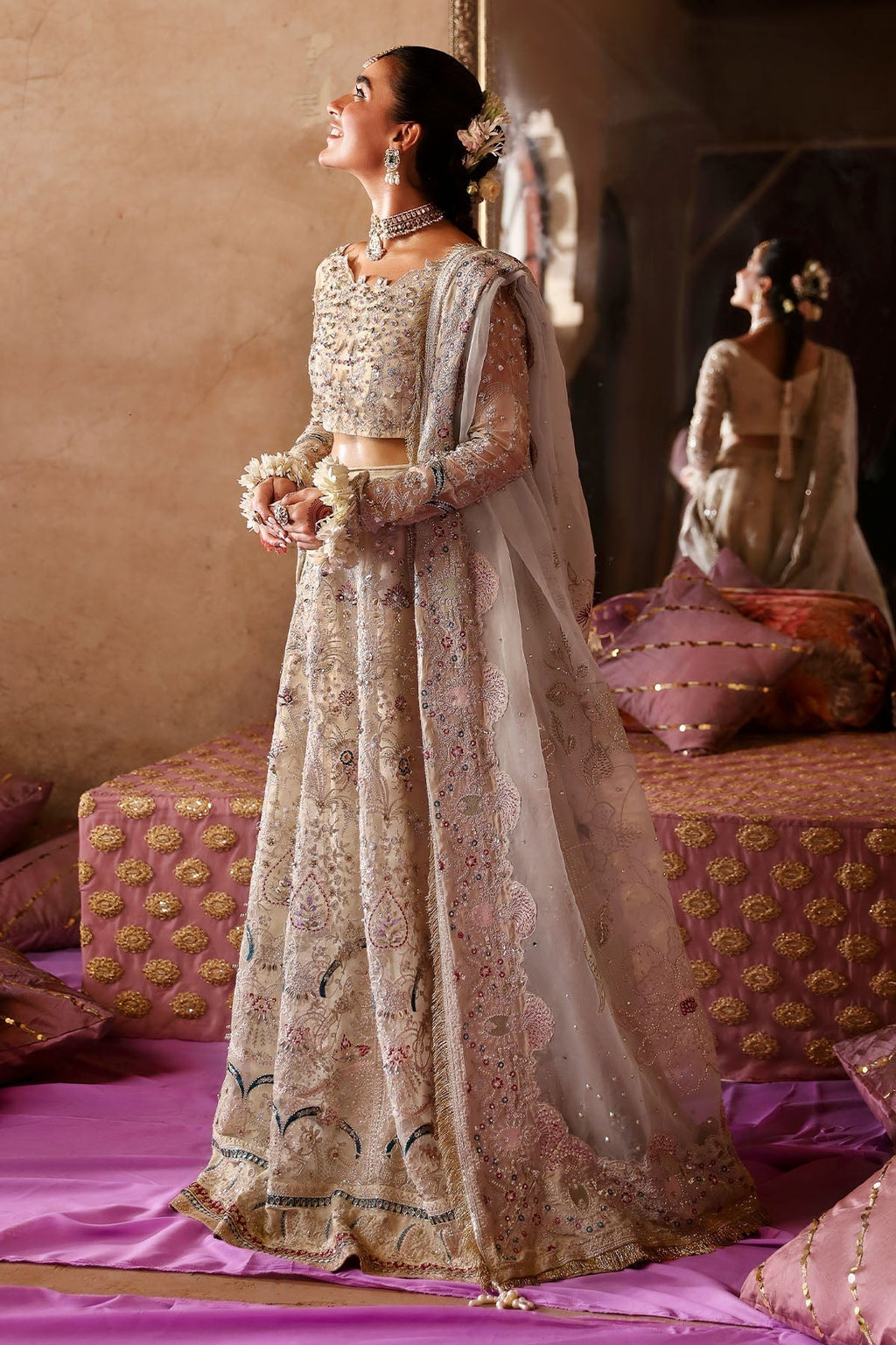 Nureh | Jhoomro Wedding Formals | NL-72 CHANDNI - House Of Anaya