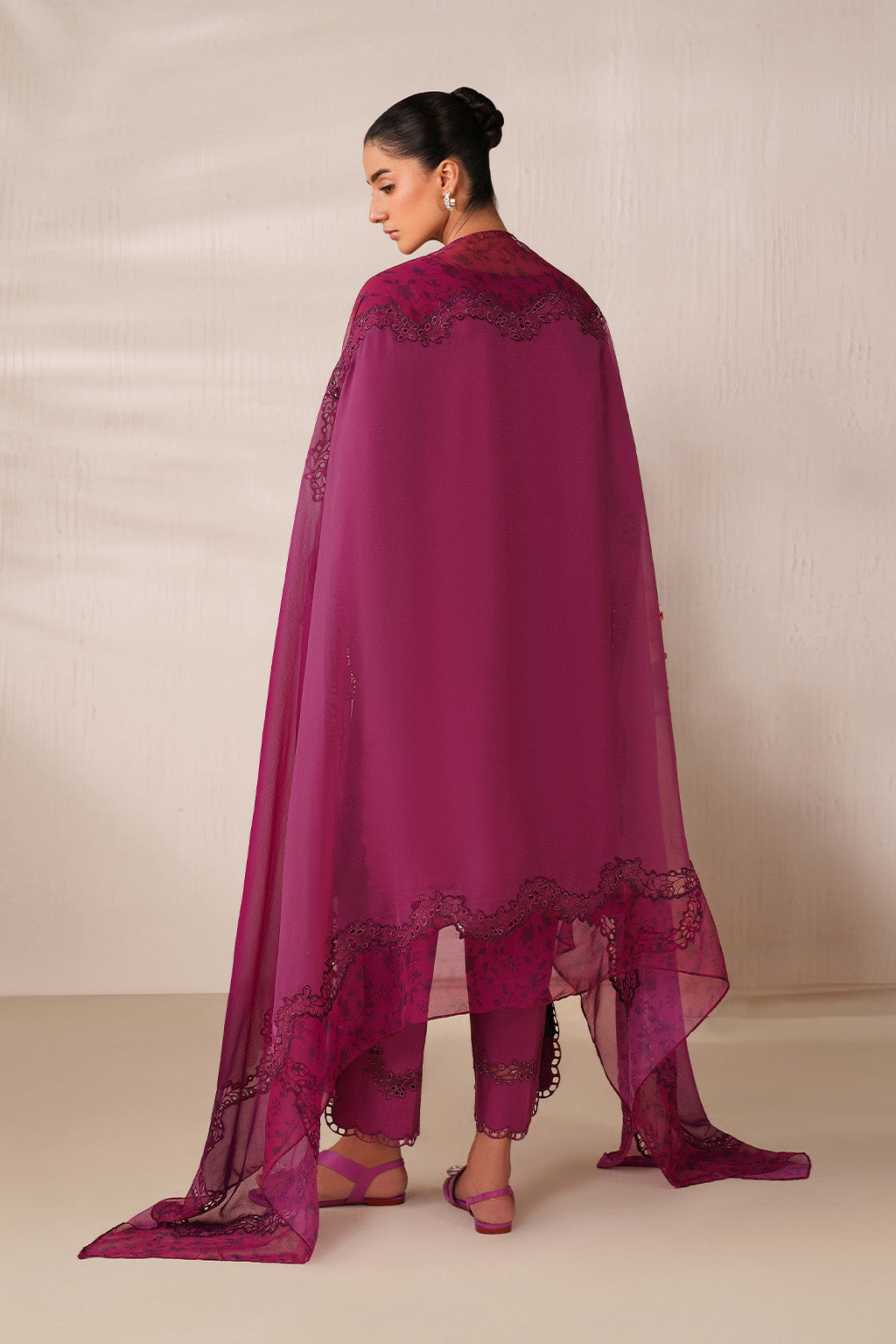 Iznik | Ramadan Edit | UE-593 Embroidered Textured Lawn