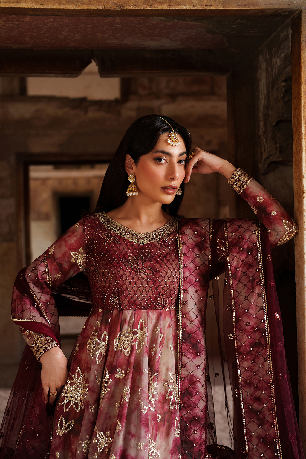 Iznik | Exclusive Formals | UE-533 Printed Chiffon