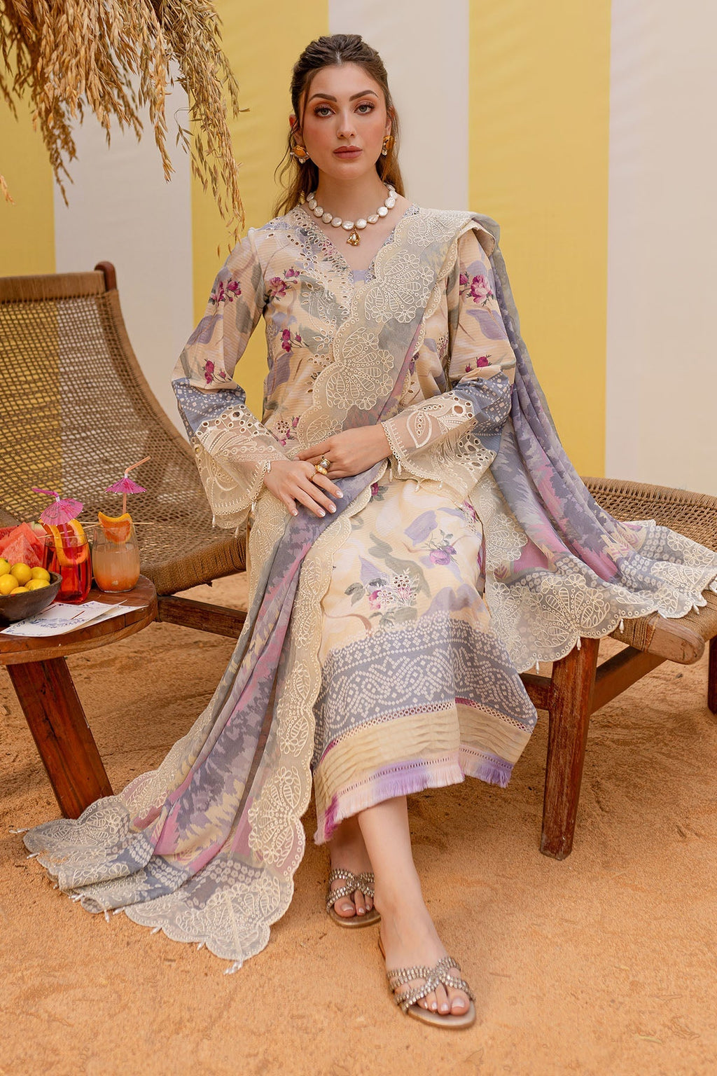 Nureh | Gardenia Lawn 25 | NSG-177 - Riwayat-e-Khas