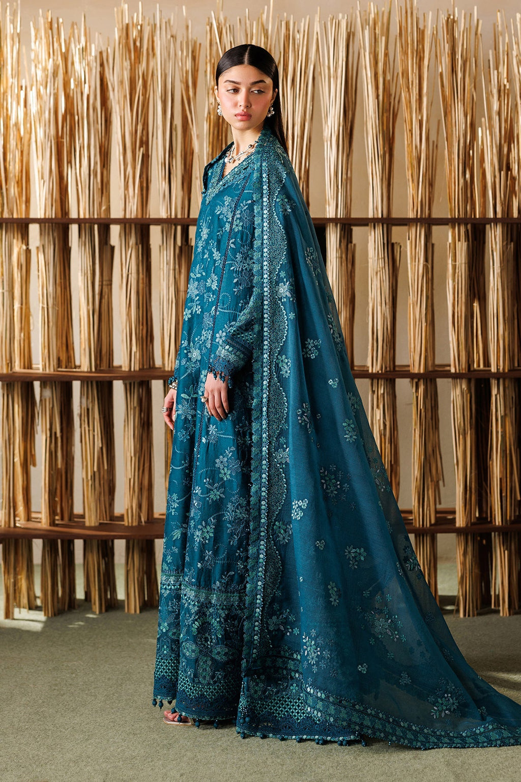 Baroque | Edit Lawn’26 | EMBROIDERED LAWN EL26-D04 UNSTITCHED