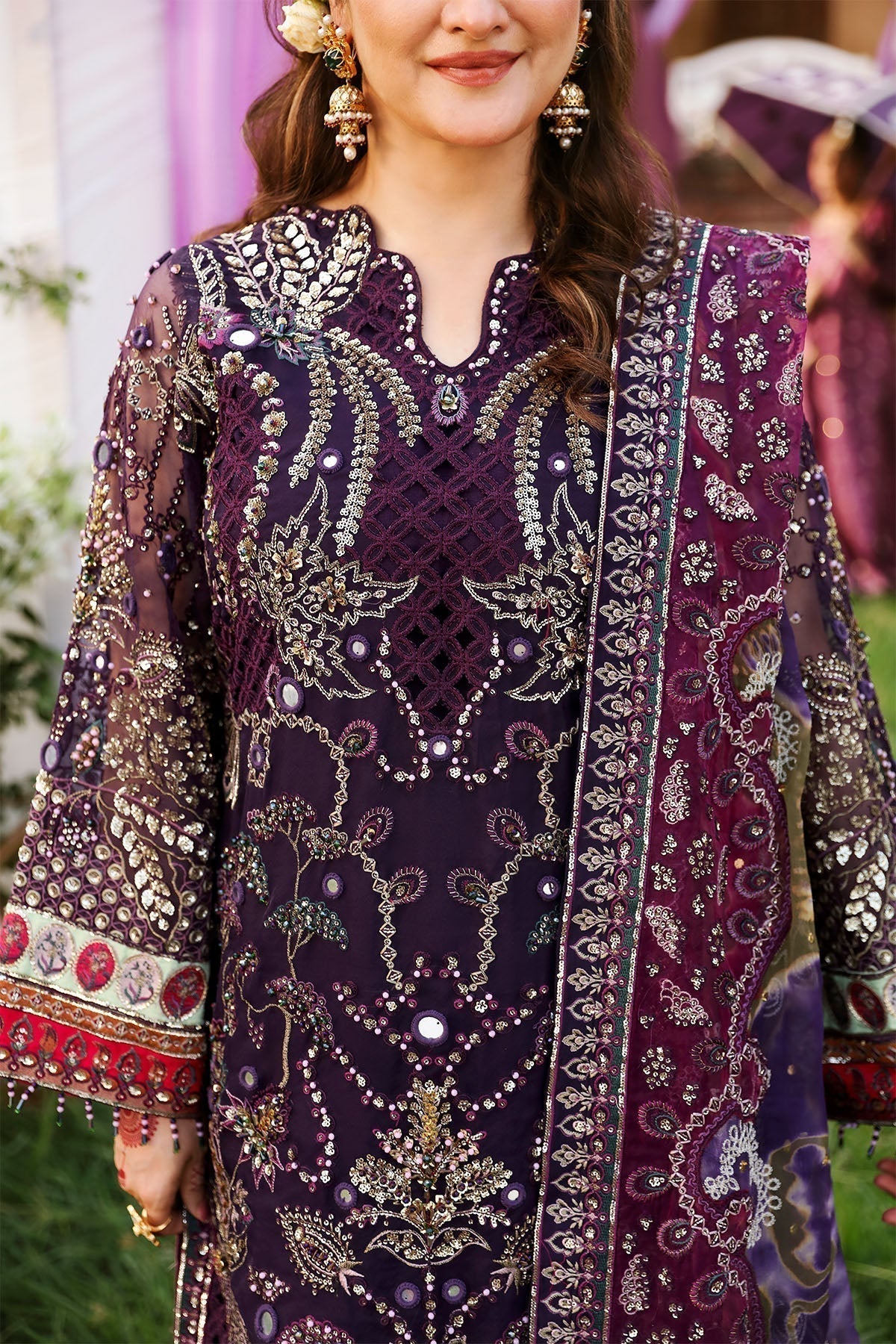 Nureh | Jhoomro Wedding Formals | NL-70 JAHAN - Riwayat-e-Khas