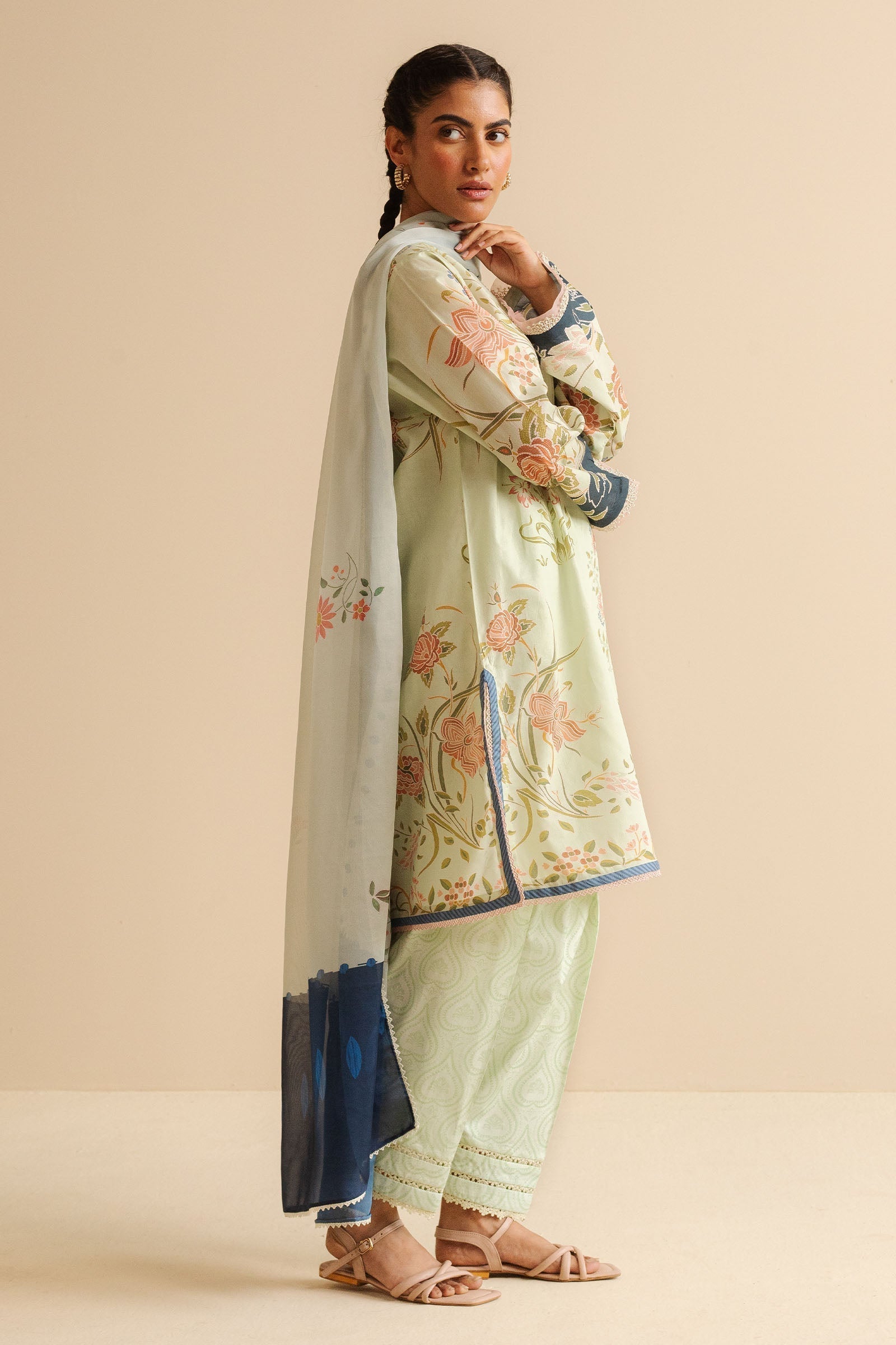 Zara Shahjahan | Coco Prints | Vara-8A