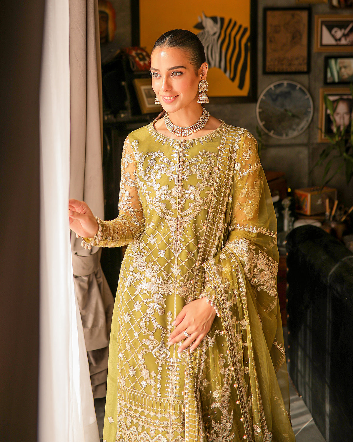 Faiza Saqlain | Nira Festive | Rozhin - House Of Anaya