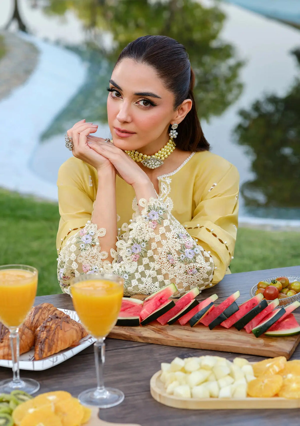 Elaf Premium | Luxury Lawn 25 | ELH-4A DANDELION