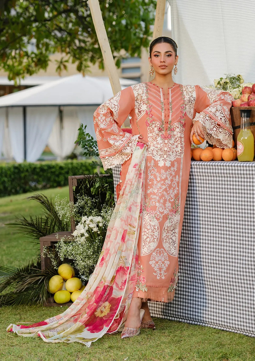 Elaf Premium | Luxury Lawn 25 | ELH-5A AUTUMN DREAM