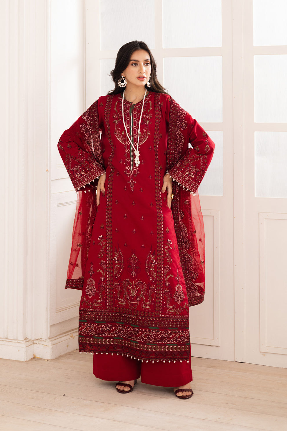 Maryum N Maria | Mira Luxury Lawn | GULMAR - FS50100