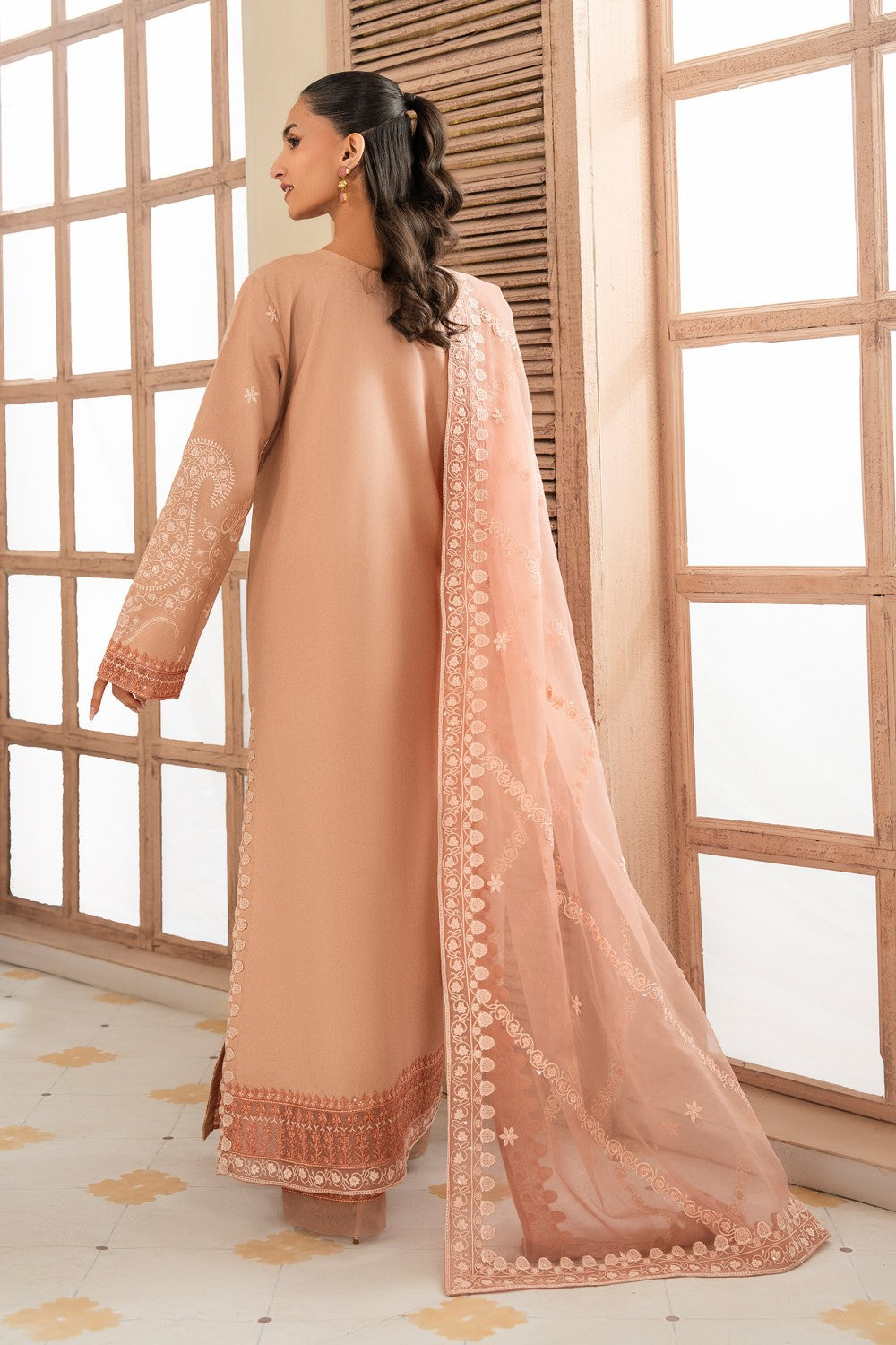 Maryum N Maria | Luxury Lawn 25 | AFRA - MS50114 - House Of Anaya