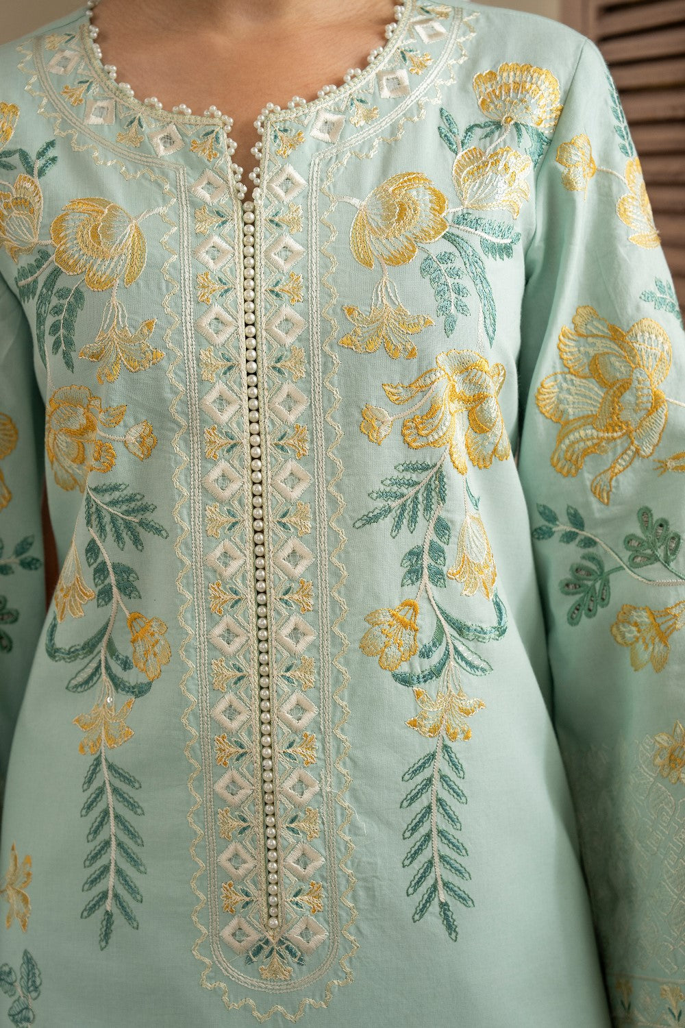 Maryum N Maria | Luxury Lawn 25 | ALAIA - MS50122 - House Of Anaya