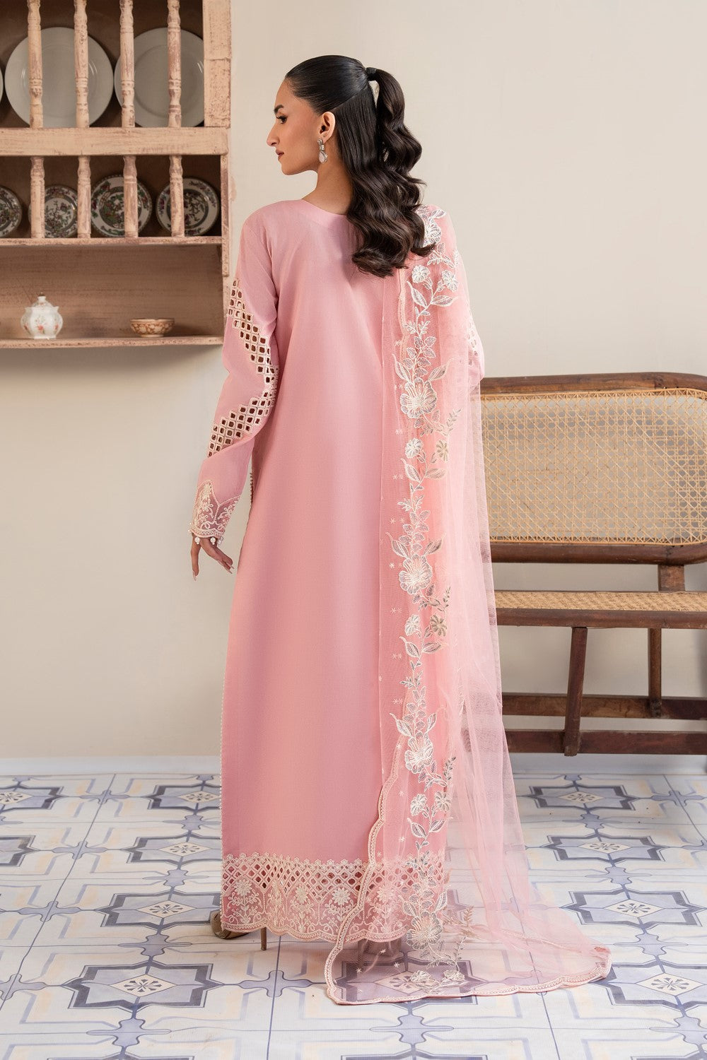 Maryum N Maria | Luxury Lawn 25 | AHLAM - MS50123 - House Of Anaya