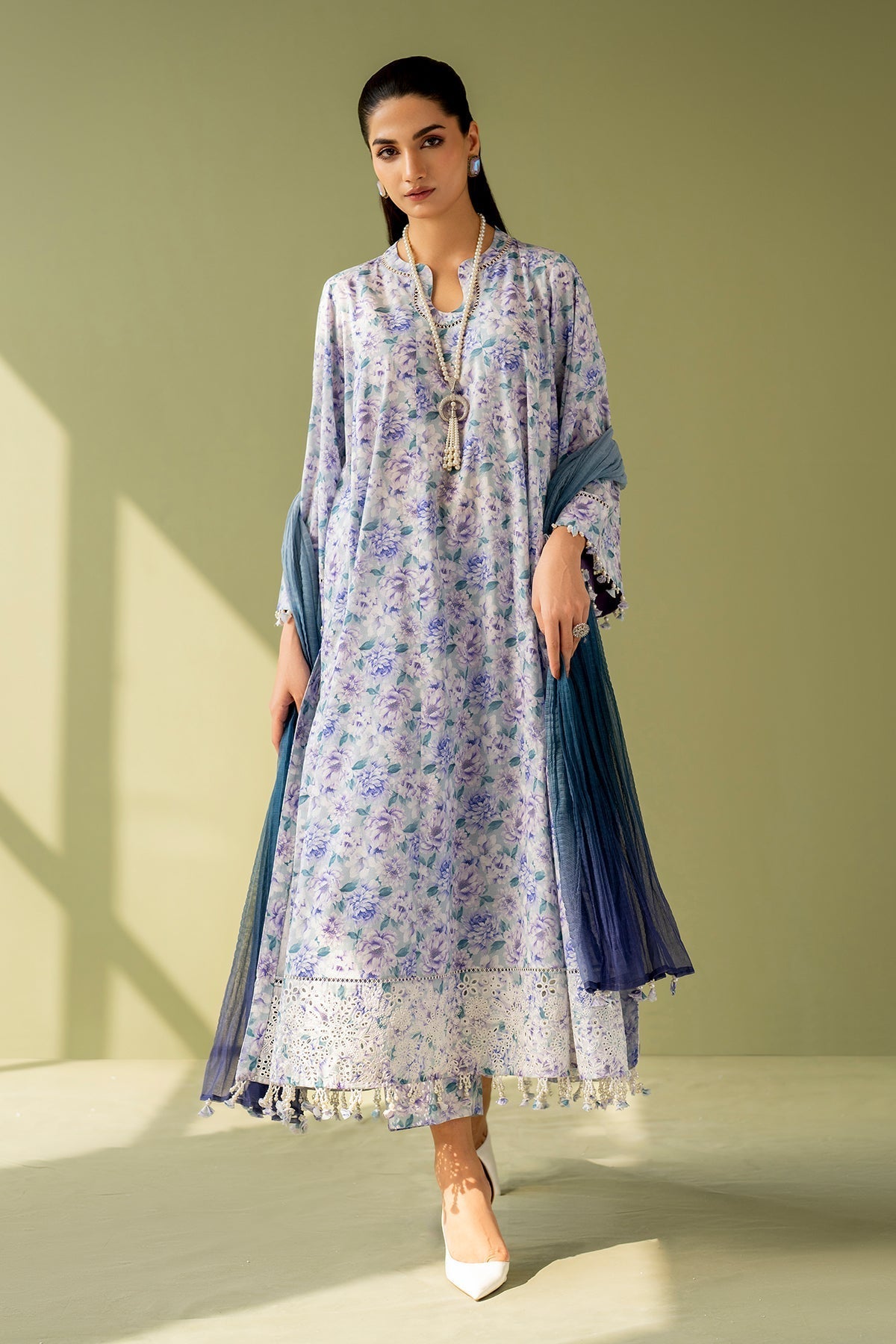 Baroque | Eid Printique | EMBROIDERED PRINTED LAWN UF-4167