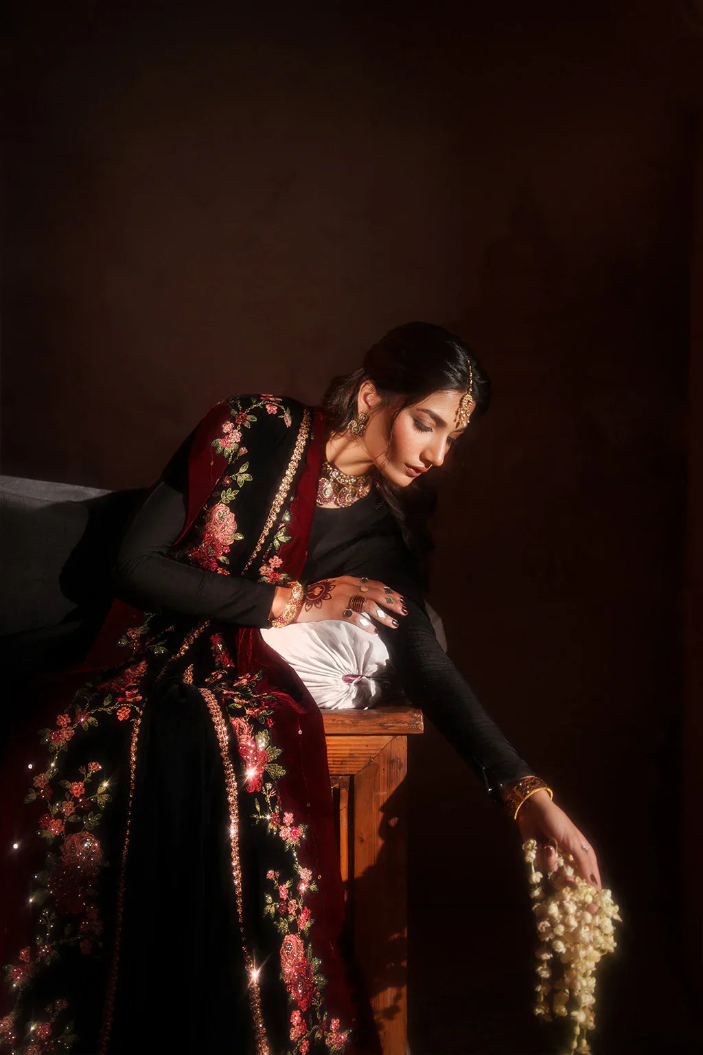 IZNIK | Raagni Velvet Formals | IV-59 Embroidered Velvet