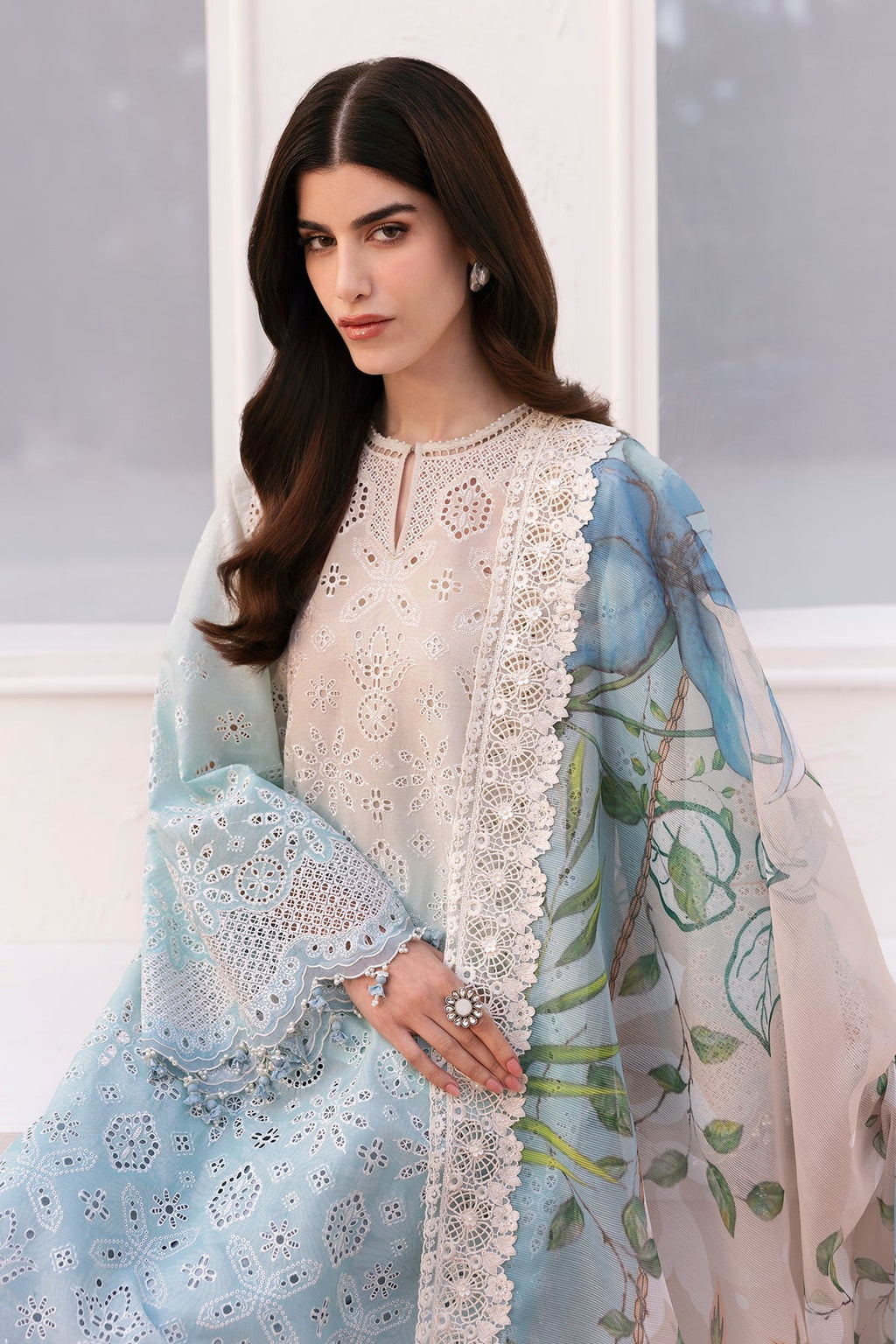 Baroque | Embroidered Lawn | SF-4185