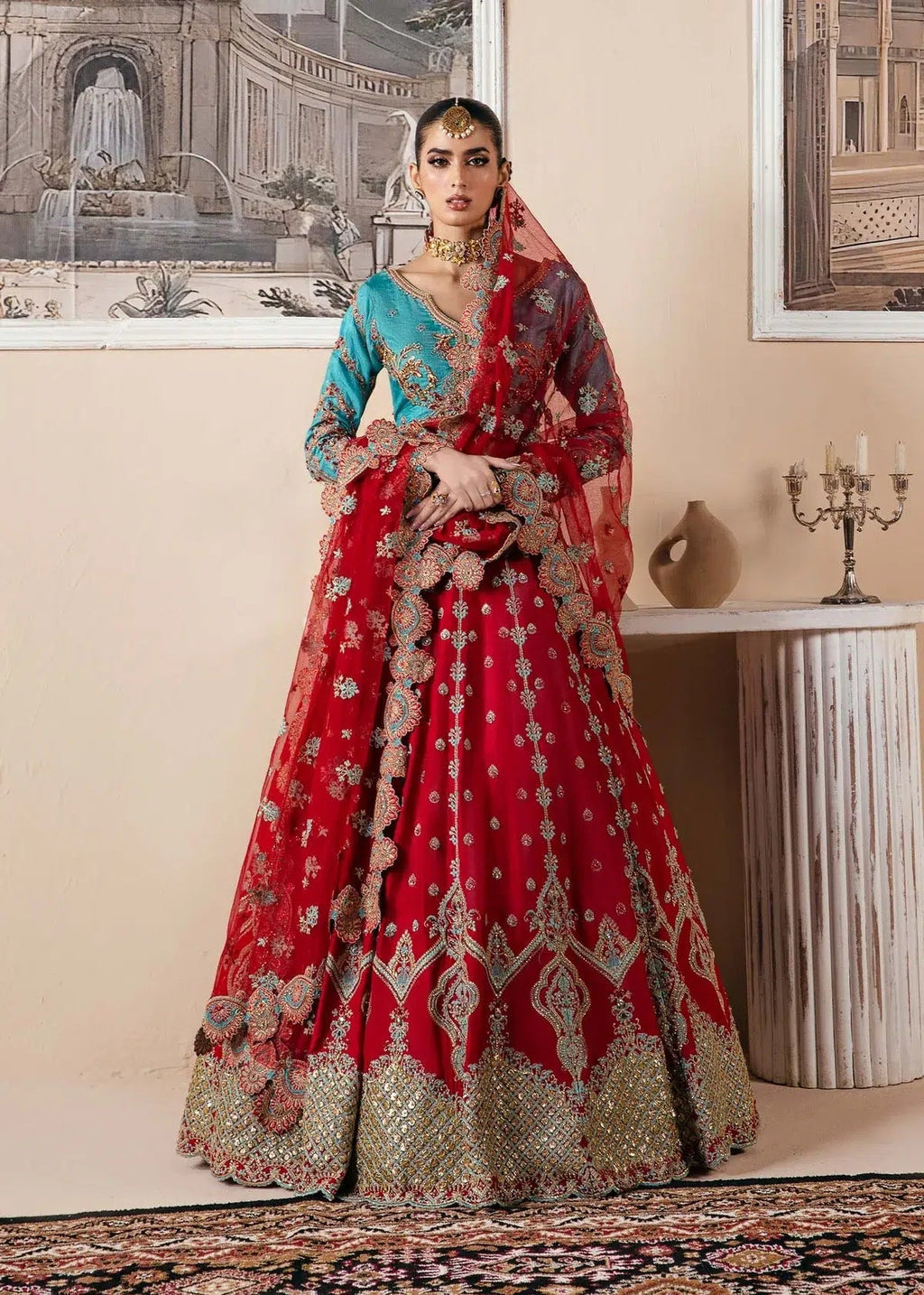 Dastoor | Noor-E-Jahan Wedding Collection'24 | Mumtaz