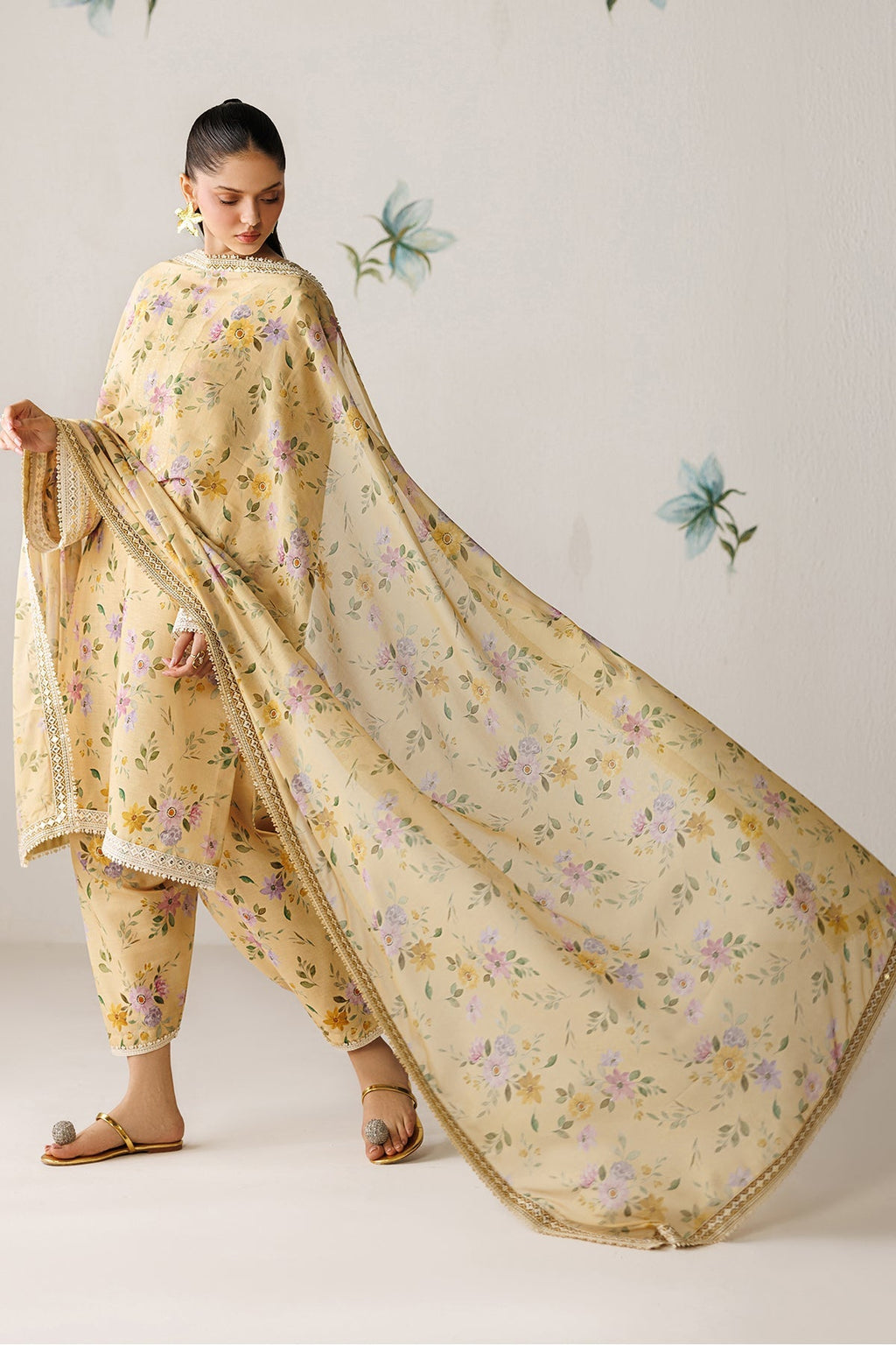 Baroque | Embroidered Lawn | SF-4416