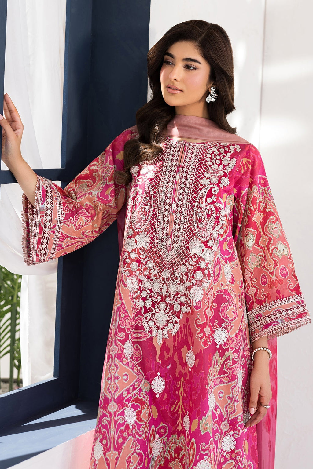 Baroque | Embroidered Lawn | SF-4452