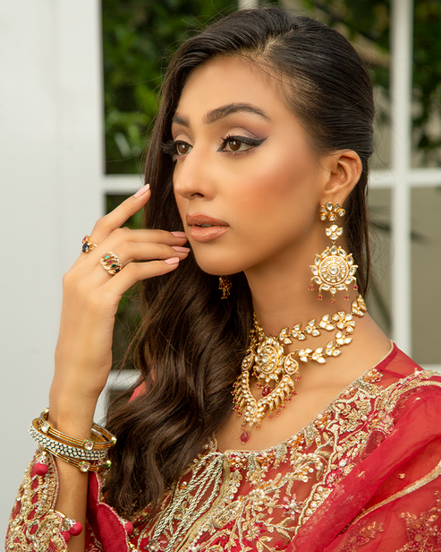 Nyra | Wedding Formals 24 | Scarlet - Riwayat-e-Khas